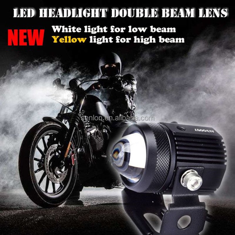 Original Senlo M1 Motorcycle Lights Led Headlights Mini Driving Lights Led Fog Lights for Motorcycle Accessories